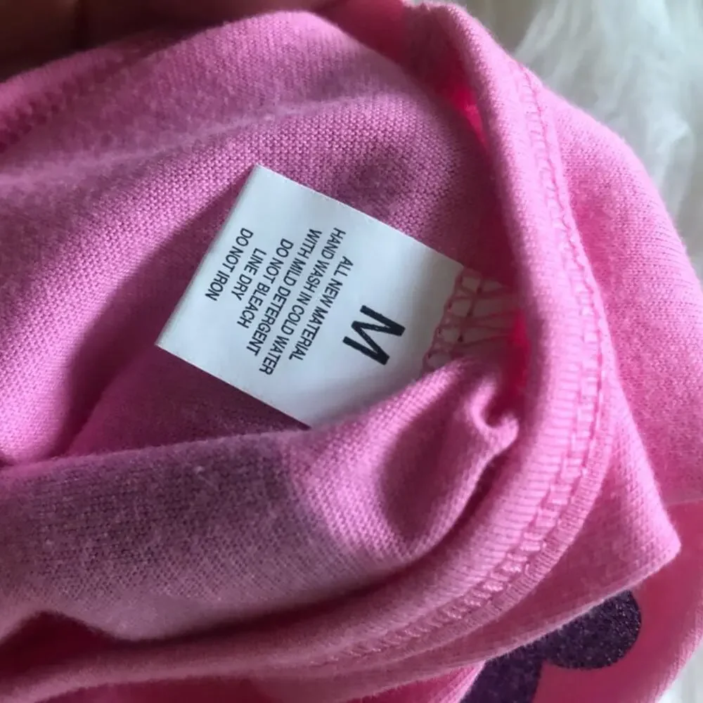 NWOT Pink Bunny Dog Outfit with Bandana Size Med Dress Up Animal Clothes